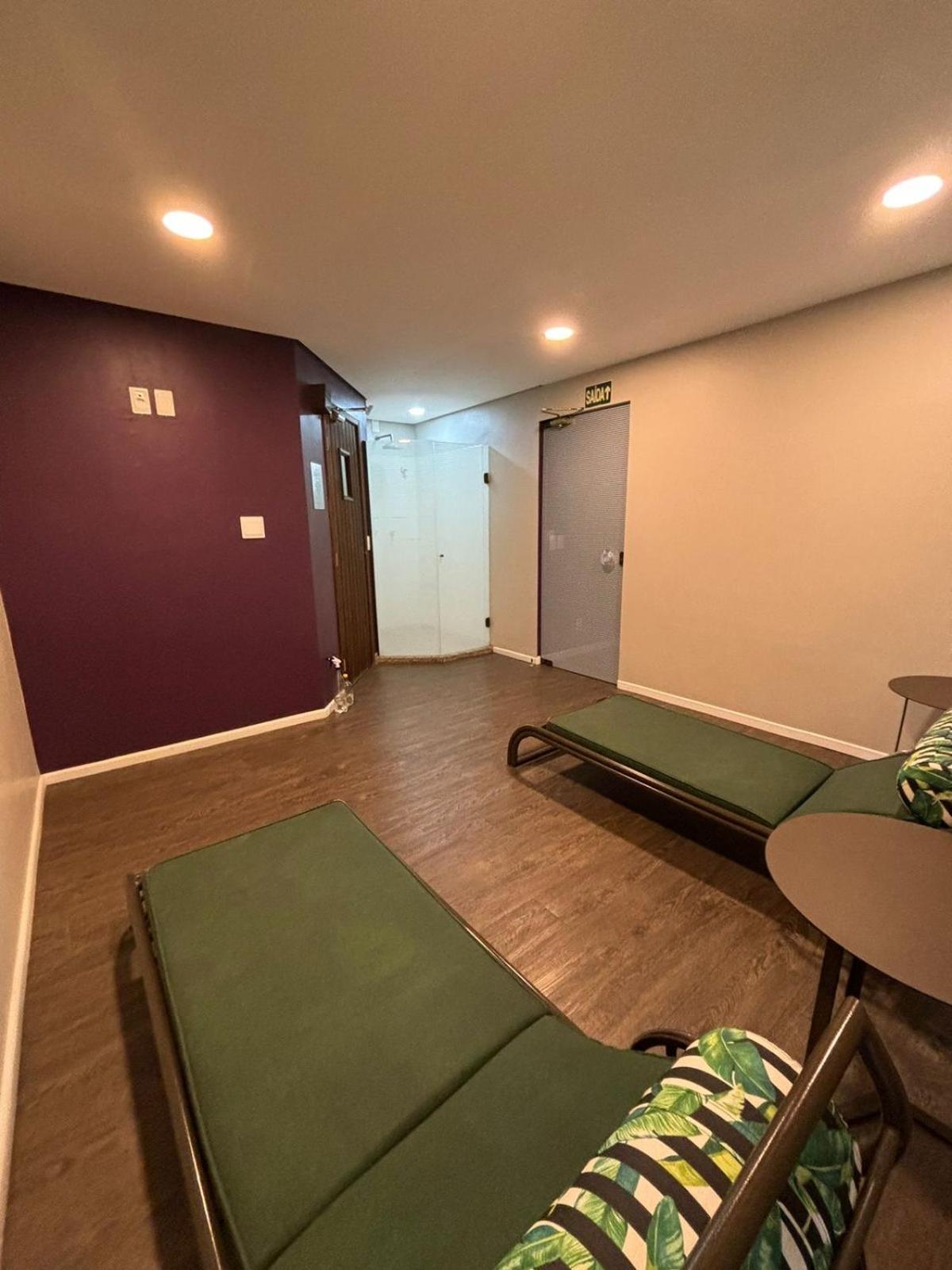 Apart Hotel Moderno Em Joinville Bagian luar foto
